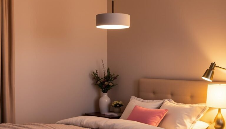 Éclairage décoratif dimmable chambre a coucher